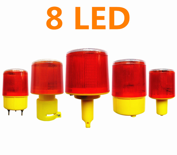 8LED  bright LED Solar Powered - Road Traffic Cone reseña y precio