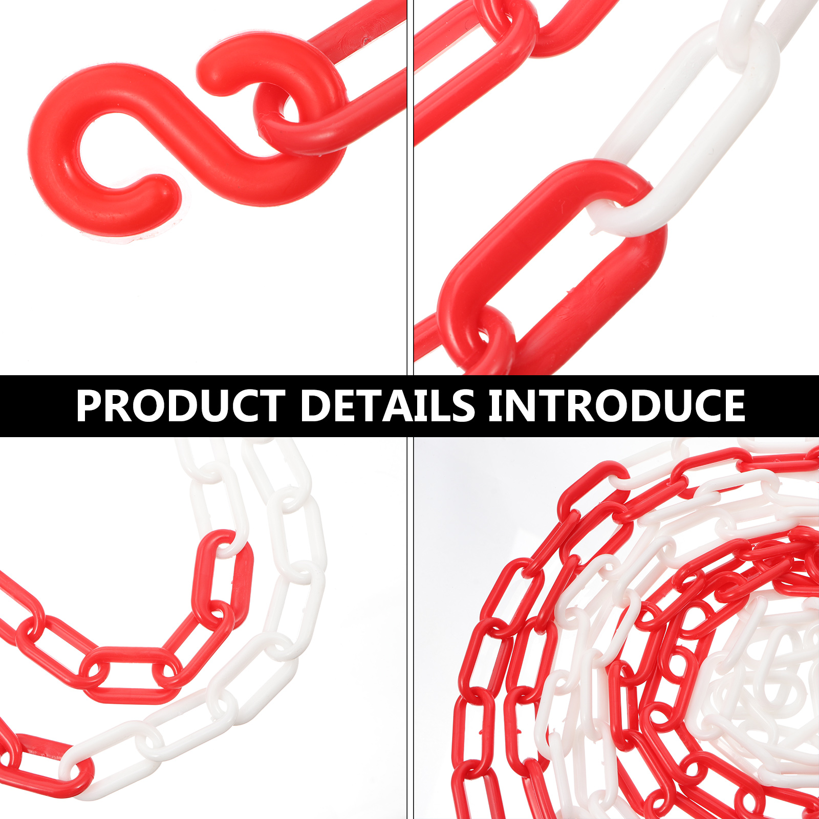 5M Plastic Safety Chain Road C - Road Traffic Cone reseña y precio