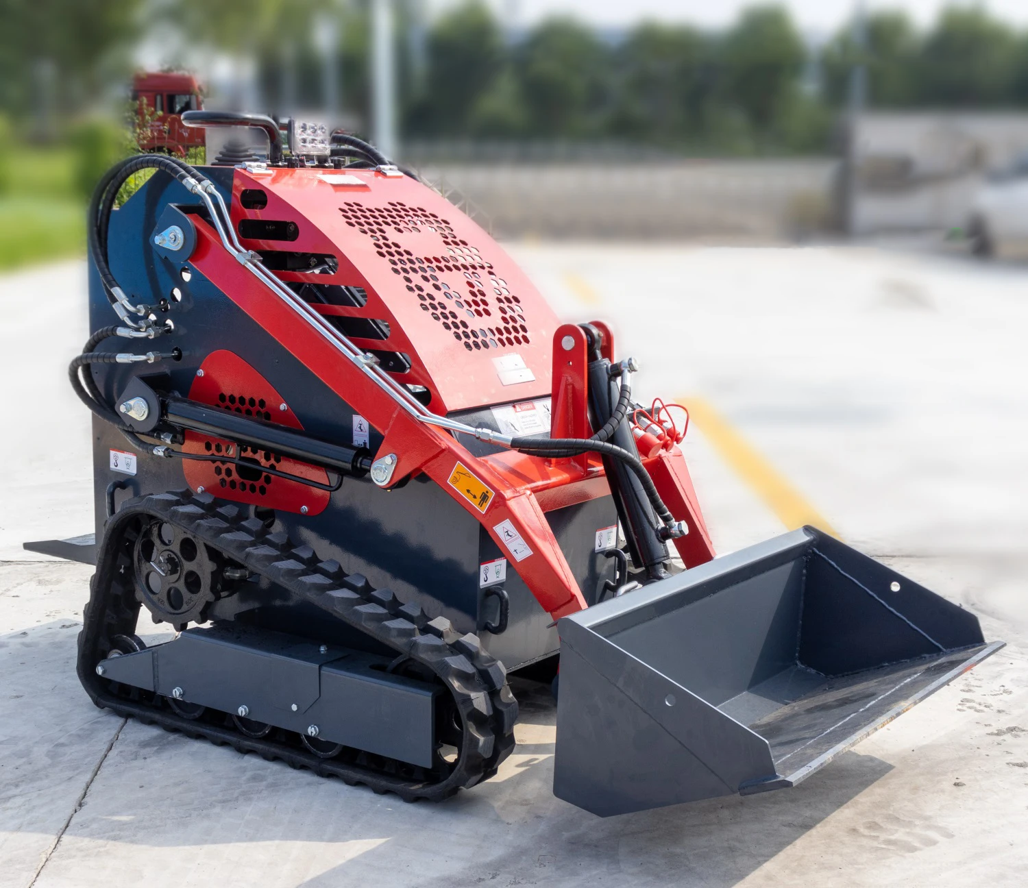 380E skid steer loader four-wh - Skid Steer Loader reseña y precio