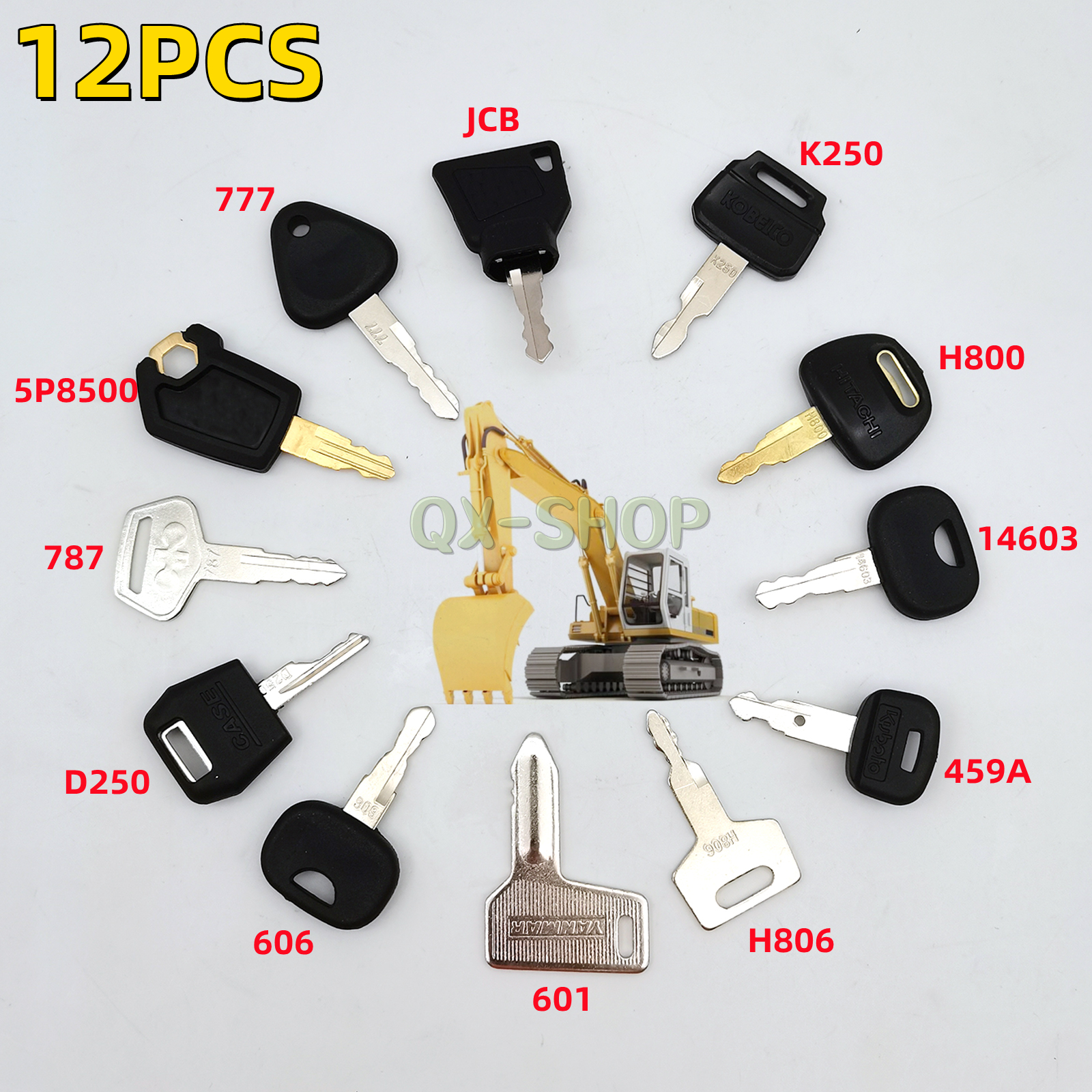 12 type doorlock lgnition Key  - Heavy Equipment Hitachi reseña y precio
