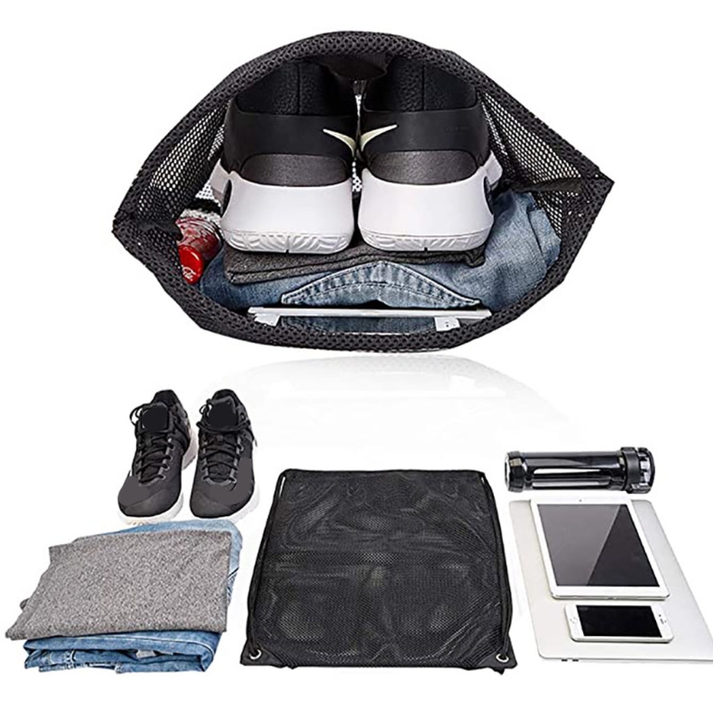 Heavy Duty Mesh Drawstring Bac - Heavy Equipment Storage reseña y precio