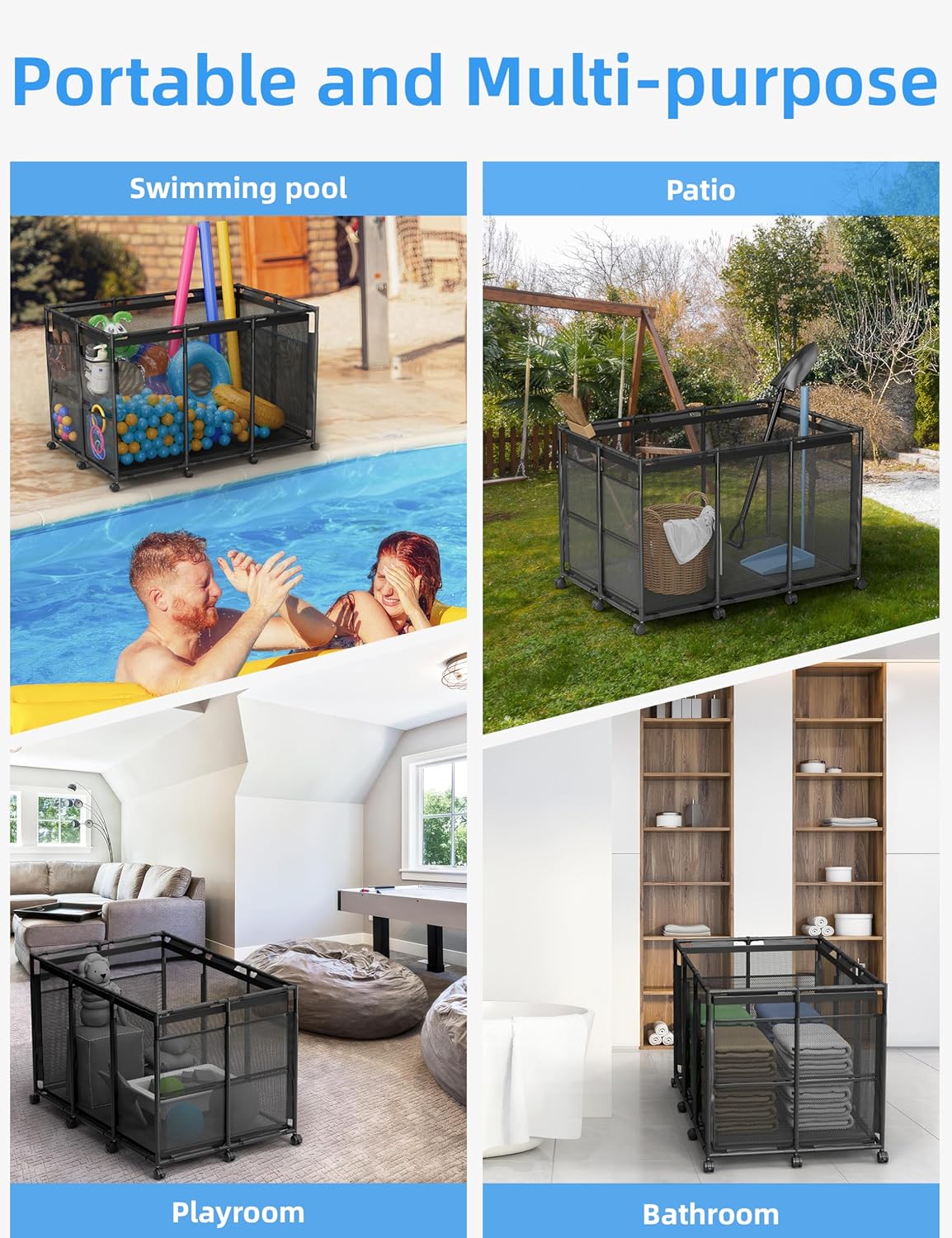 Large Pool Float Storage Organ - Heavy Equipment Storage reseña y precio