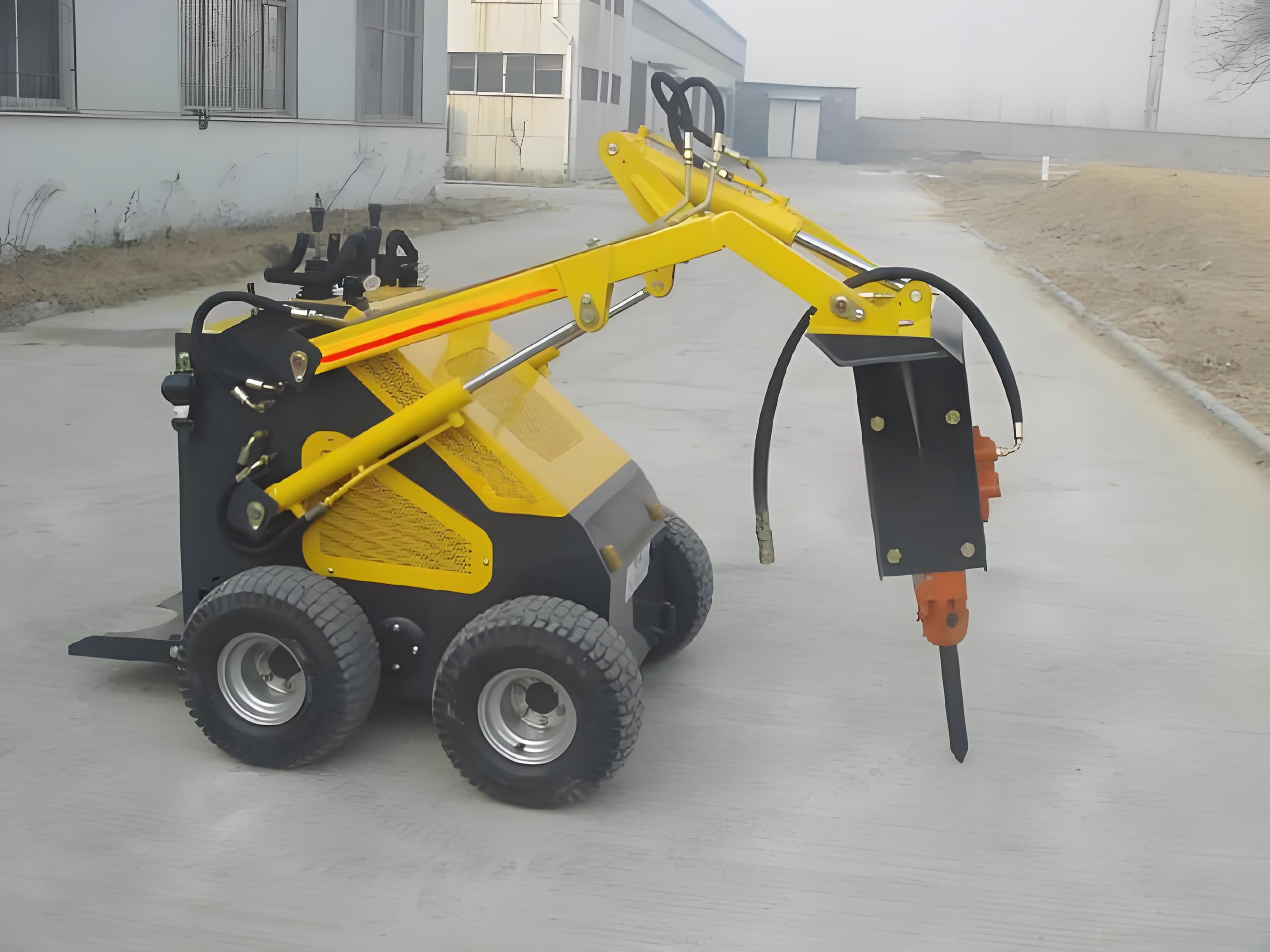 Compact Hydraulic Breaker With - Skid Steer Loader reseña y precio