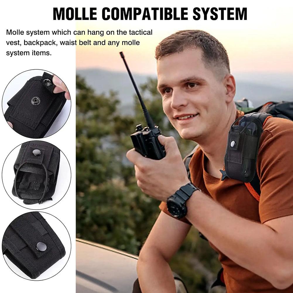 Tactical Radio Holder Molle Ra - Heavy Equipment Storage reseña y precio
